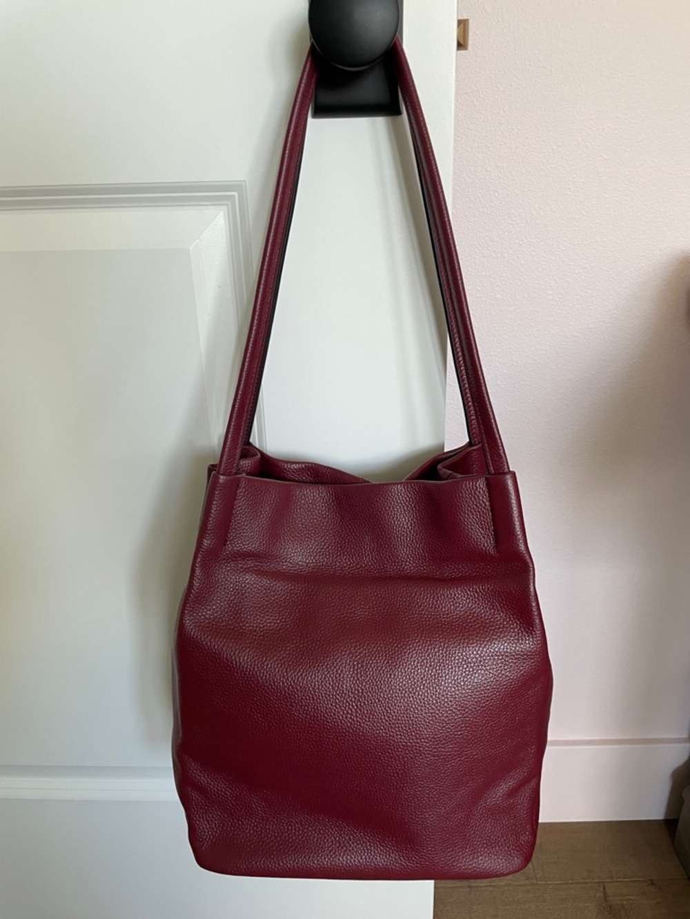 Kattee genuine Cowhide Leather Tote